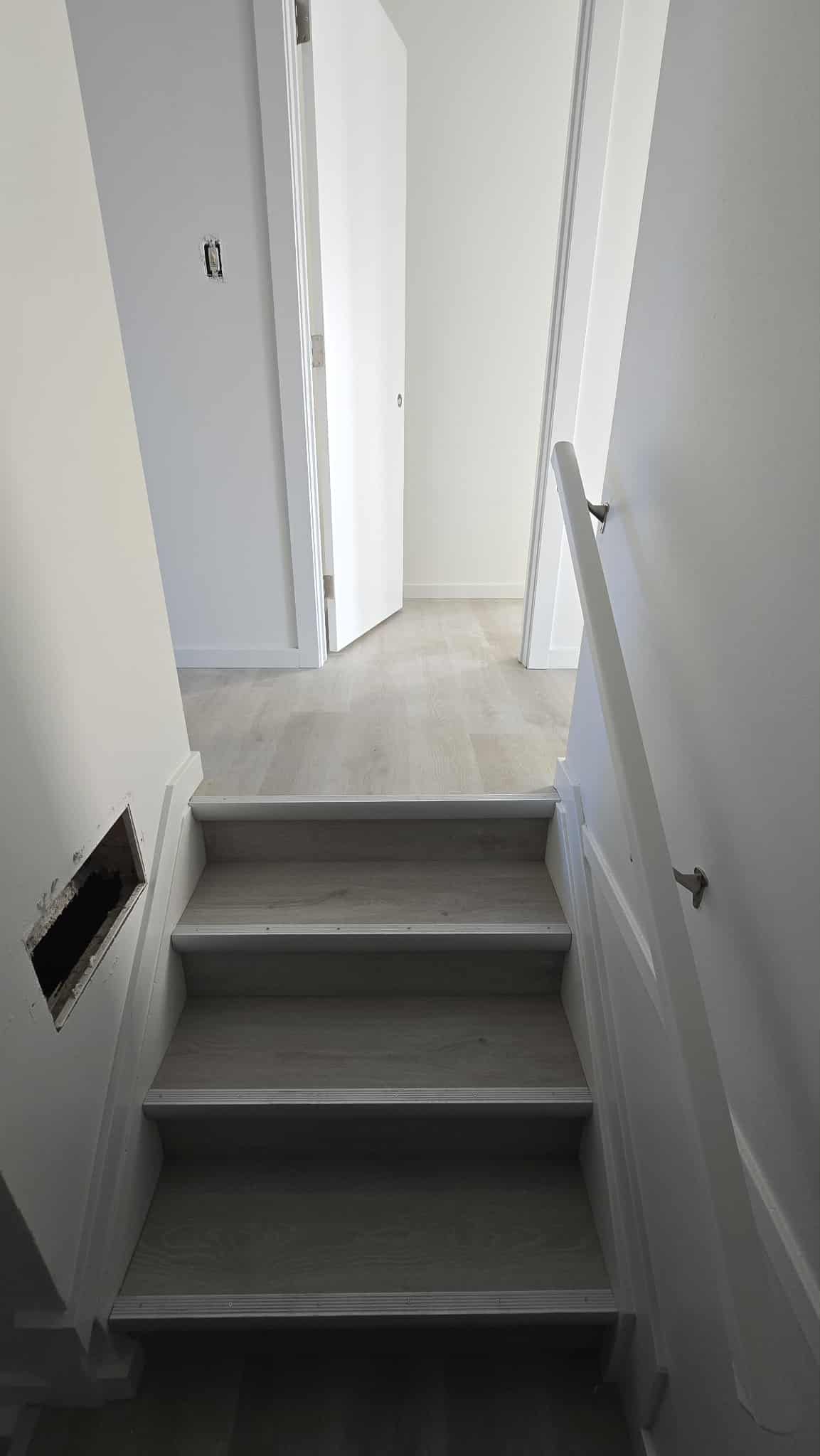 After — Staircase Flooring Renovation