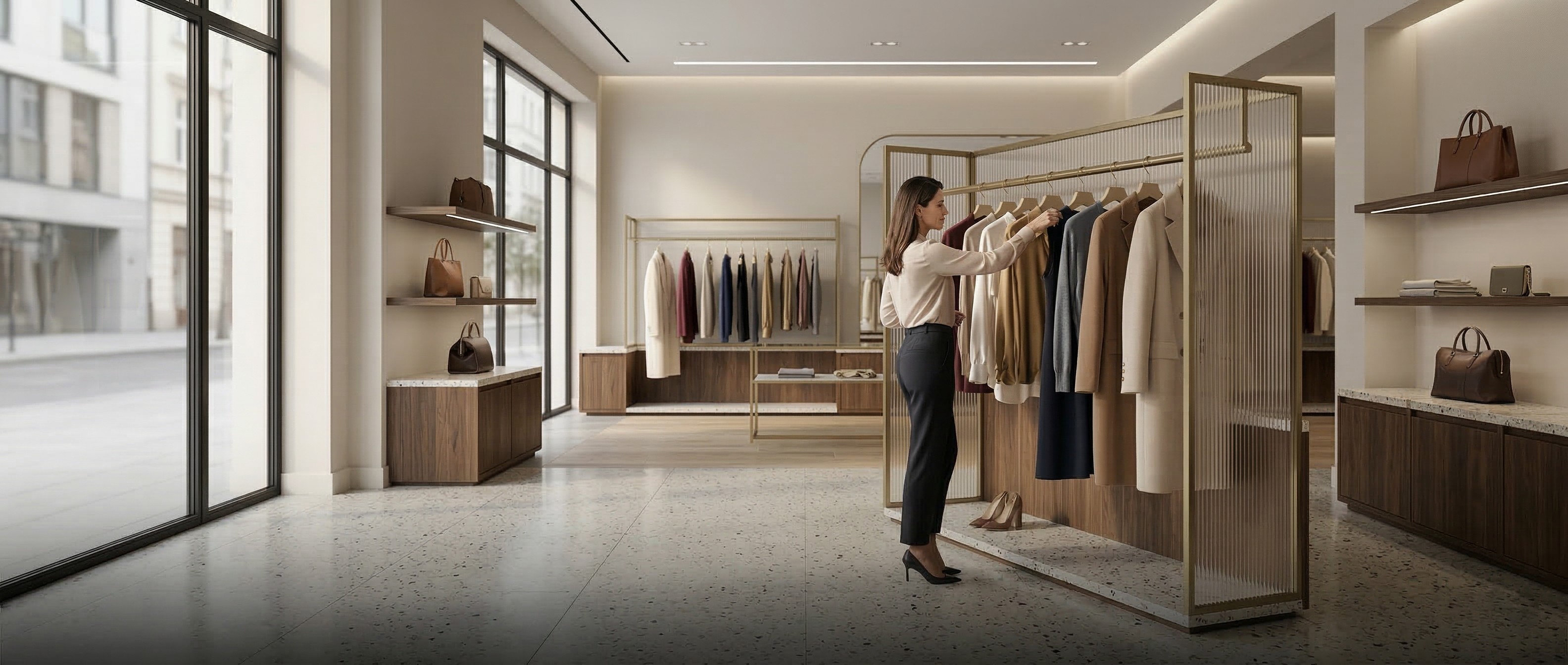 Modern retail space
